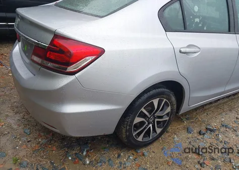 2013 Honda Civic Ex из США, поврежденный, VIN 2HGFB2F8XDH568028